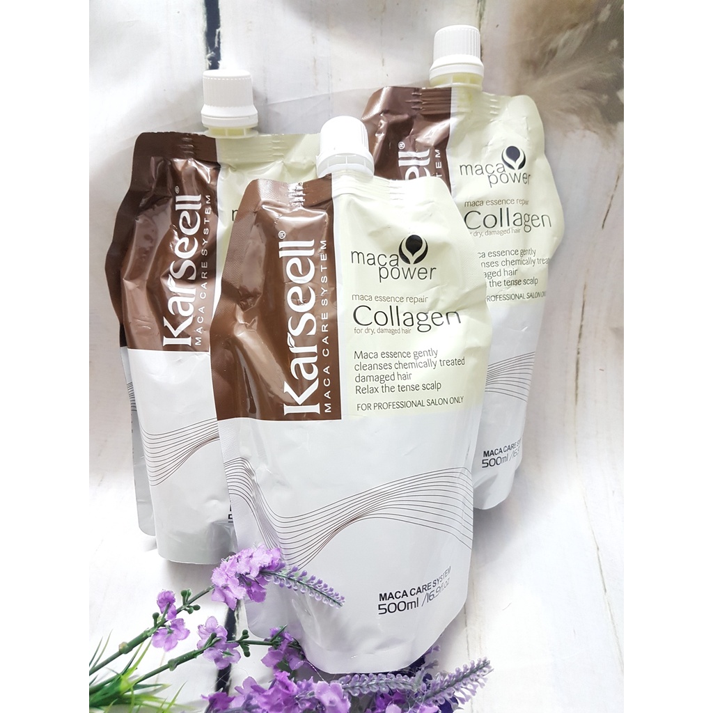 Dầu hấp tóc 💕FREESHIP💕 Hấp tóc - ủ Tóc - Collagen Karseell - Karseell Maca 500ml