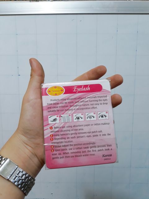 Miếng dán kích mí thật tự nhiên Hàn Quốc.