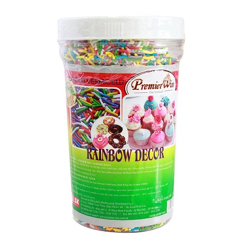 Chocolate Cốm Nhiều Màu Rainbow 500gr