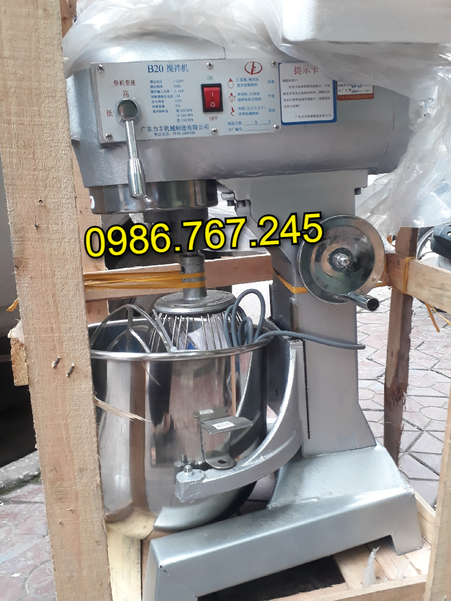 Máy trộn bột nhào bột đánh trứng 20Lit
