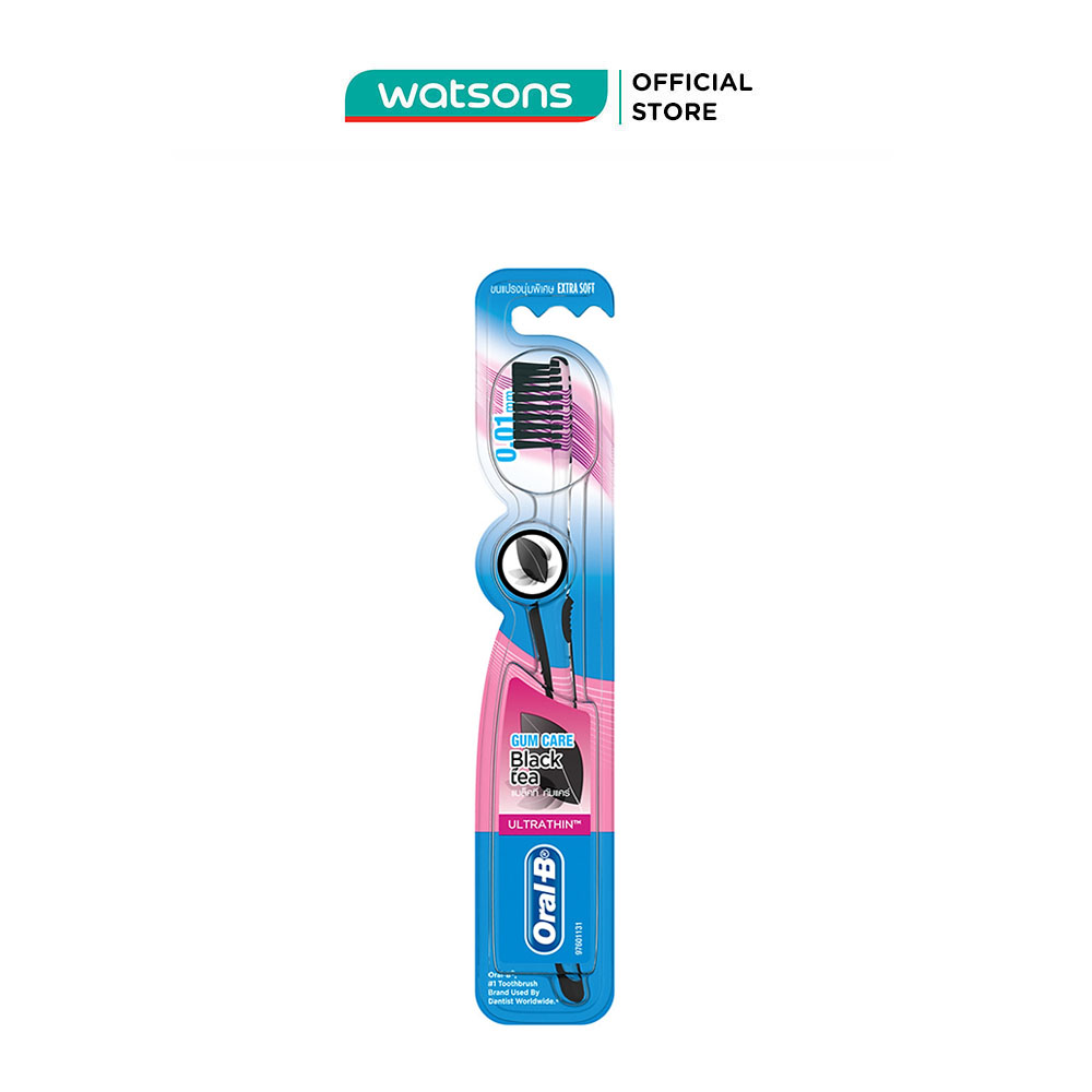 Bàn chải đánh răng oral-b trà đen vỉ 1