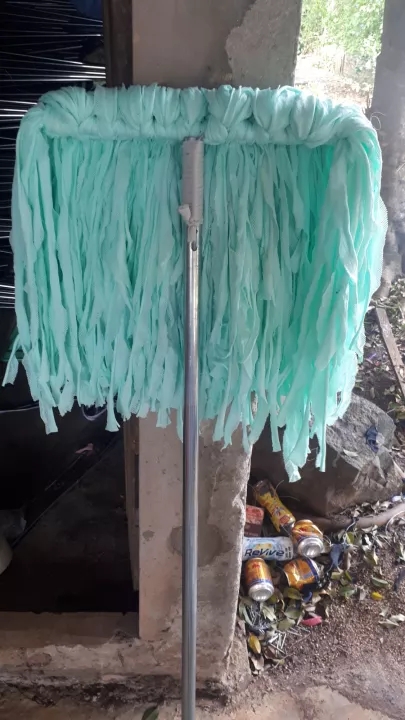 cây lau nhà vải mùng cán thép
