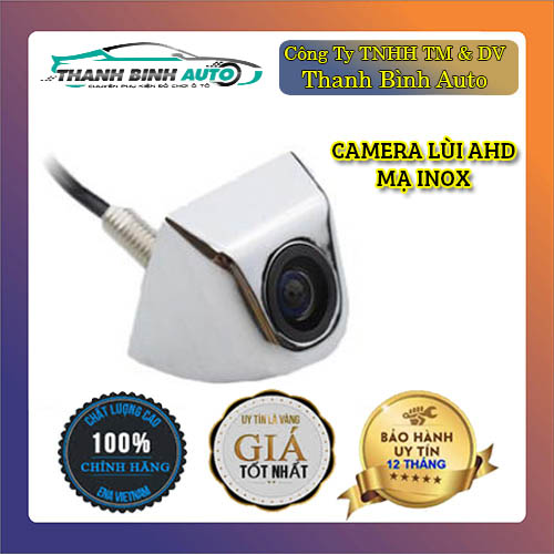 Camera lùi ccd mạ inox hình ảnh chất lượng cao - auto thanh bình