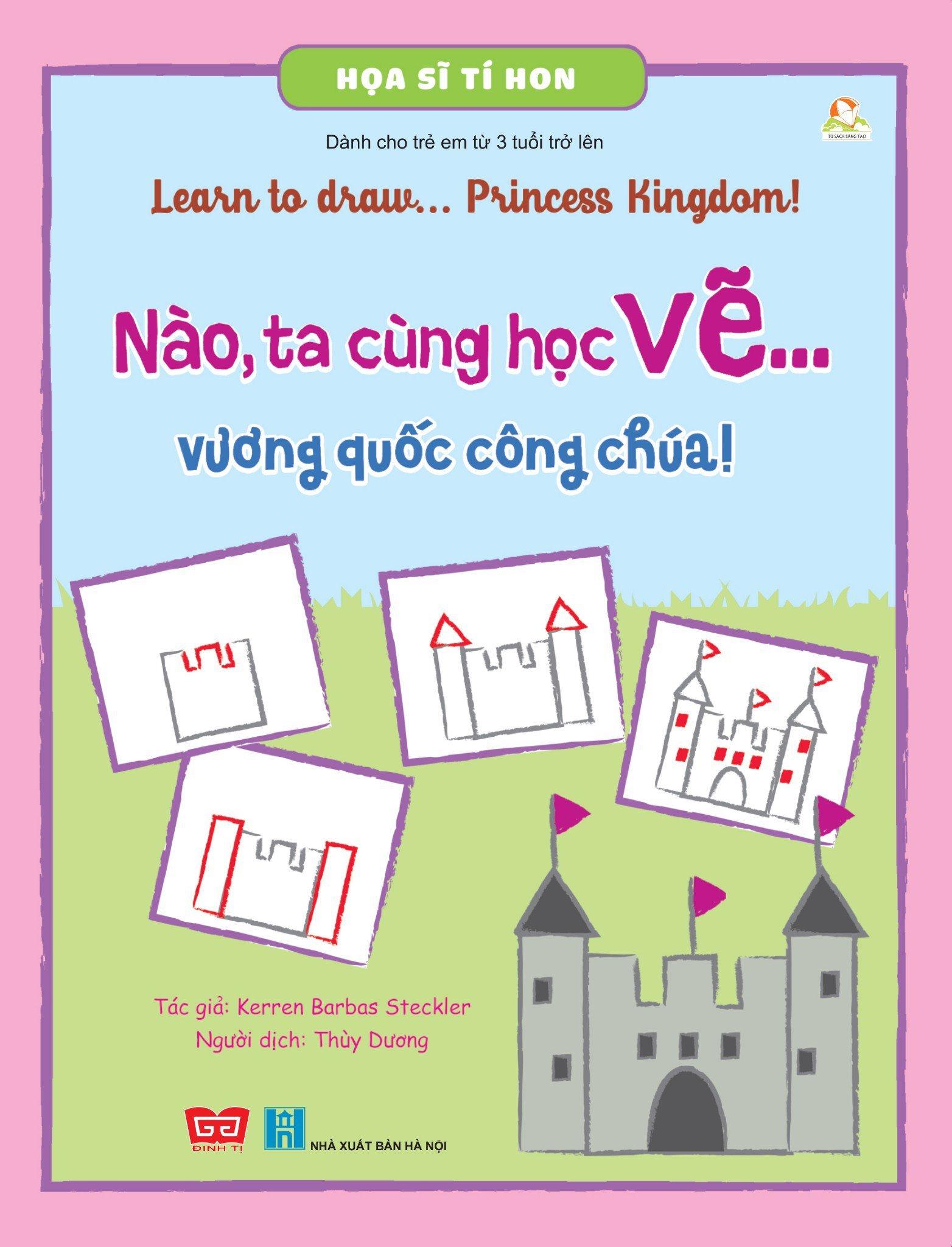 SÁCH - Combo Họa sĩ tí hon - Learn to draw...(6 cuốn)