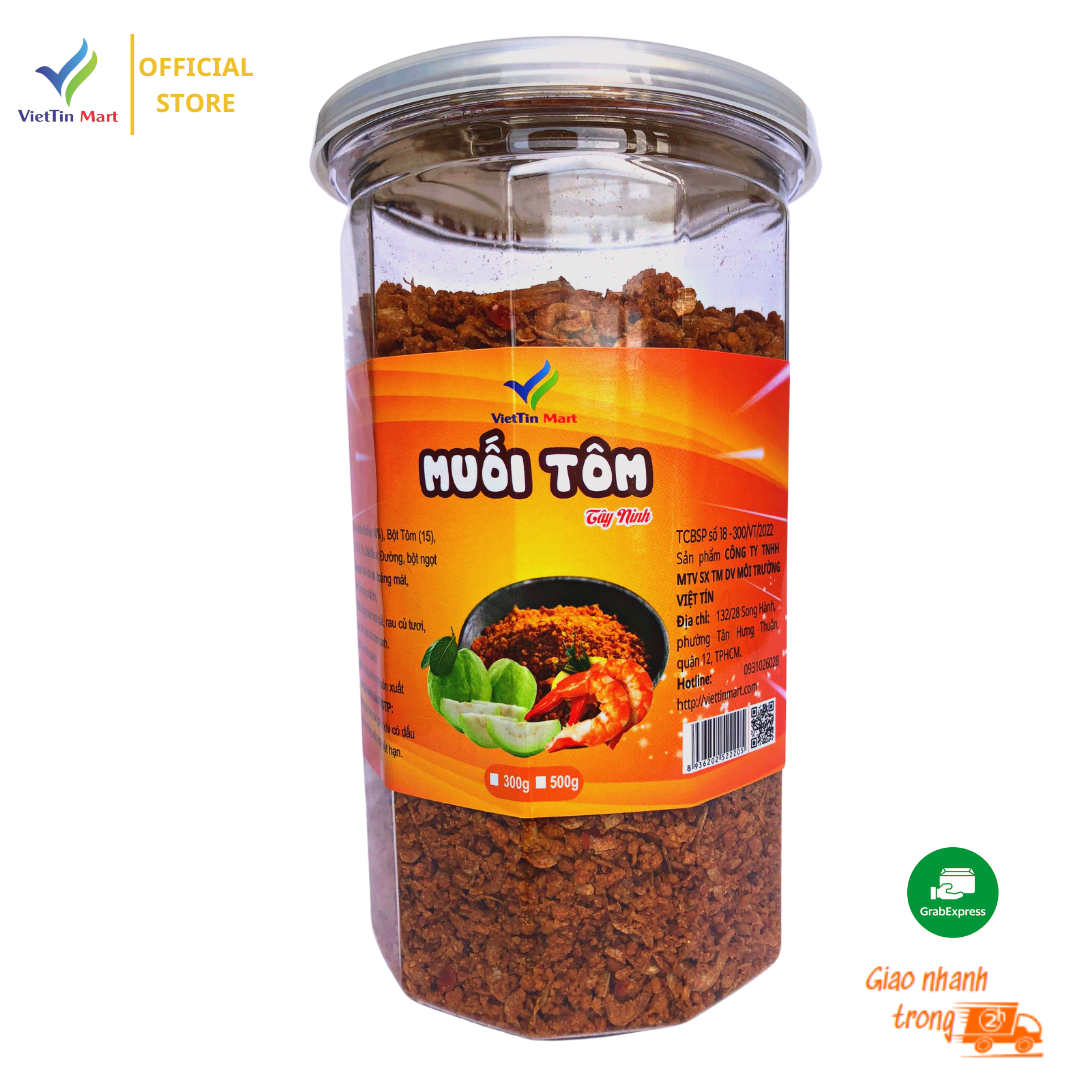 500gr Muối Tôm Tây Ninh Loại 1