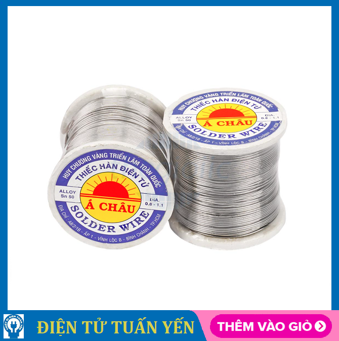 Chì hàn á châu 0.8 sn50 pb50 xanh dương