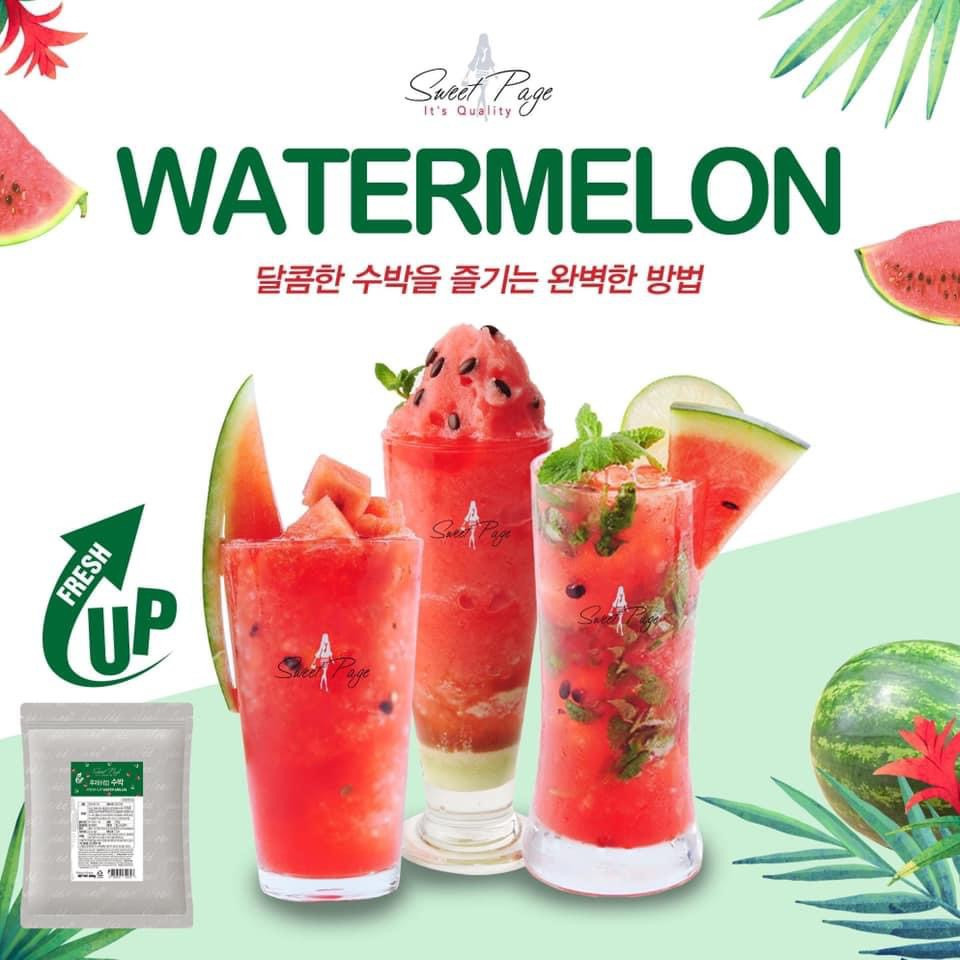 Bột vị dưa hấu Sweet Page Hàn Quốc (bột pha chế hương dưa hấu)