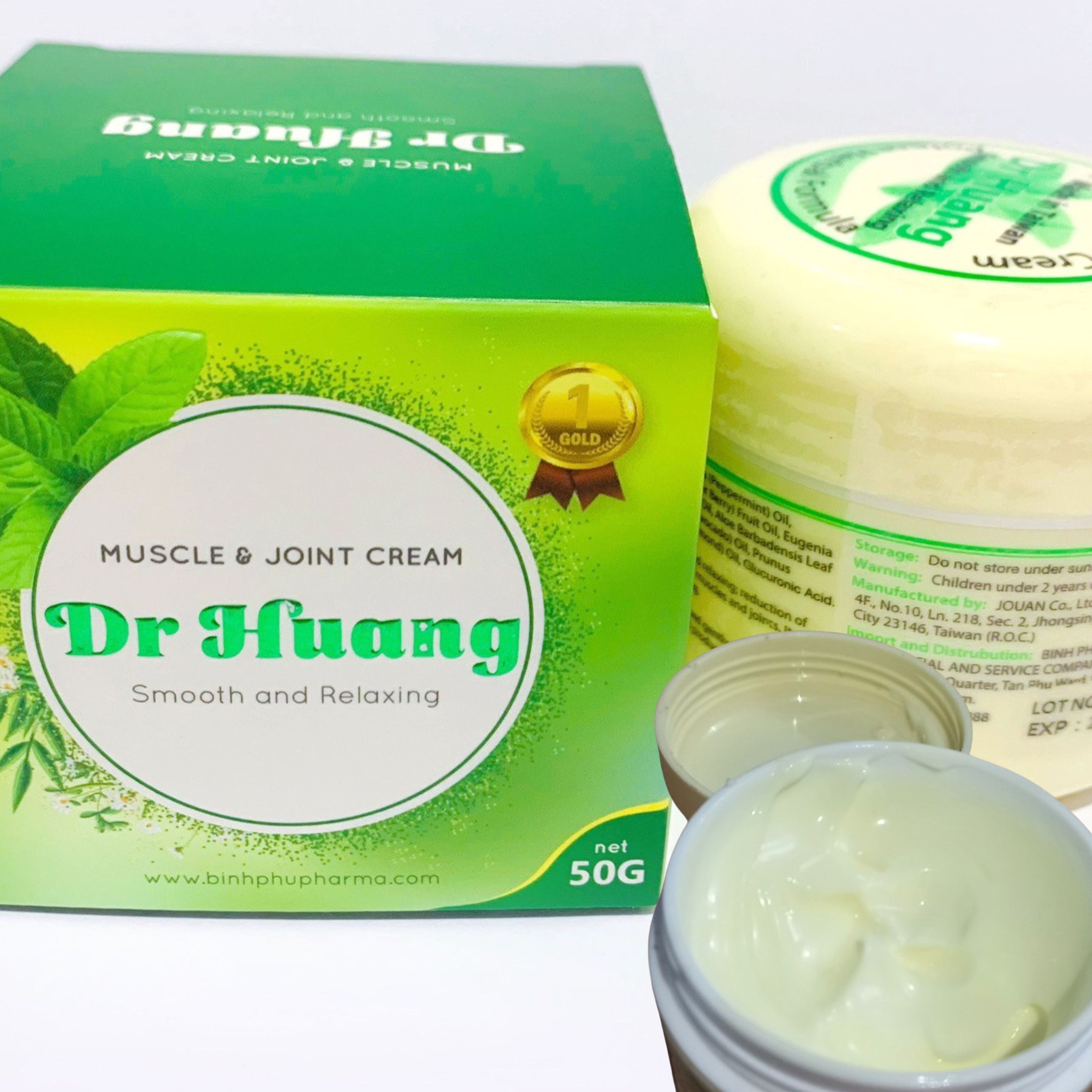 Dầu Thảo Dược Dr. Huang Hộp 60ml (Đài Loan)