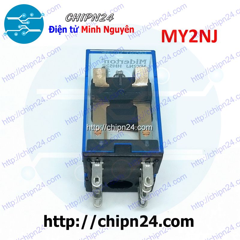 [1 con] (F85.T) Relay Kiếng MY2NJ 8 chân 5A 220VAC (MY2N MY2N-J HH52P)