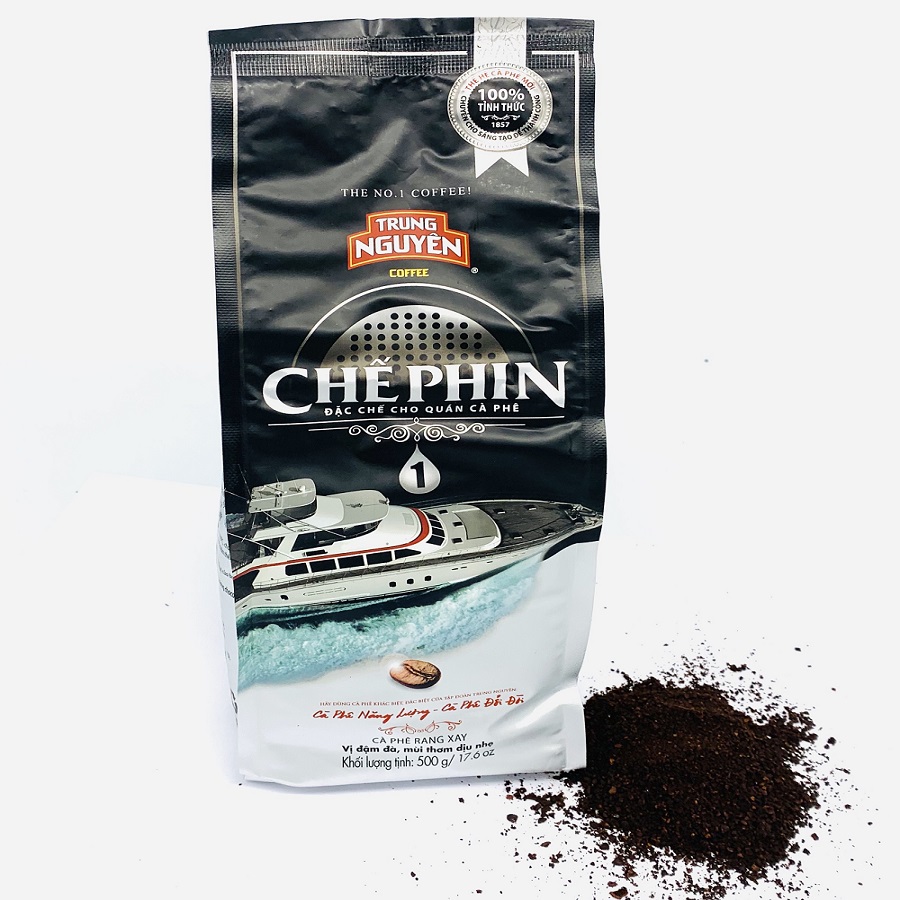 02 Gói 500gam Cà phê Chế Phin Số 1 Trung Nguyên( 1Kg)