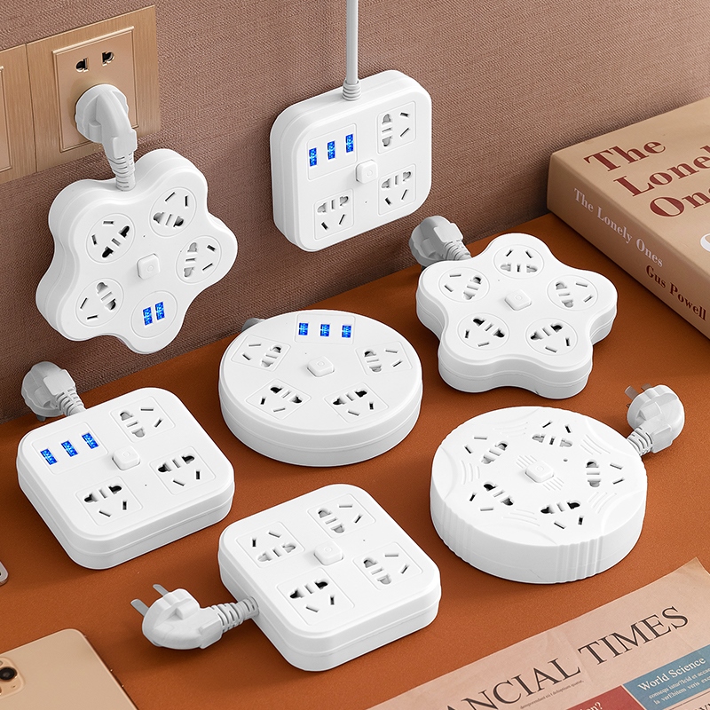 Can receive domestic converter porous multi-function with USB socket panel strip insert a conversion plug in line long term creative use lug plate strips off line board flashboard belt line