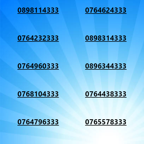 SIM MOBI 4G SỐ ĐẸP - TAM HOA