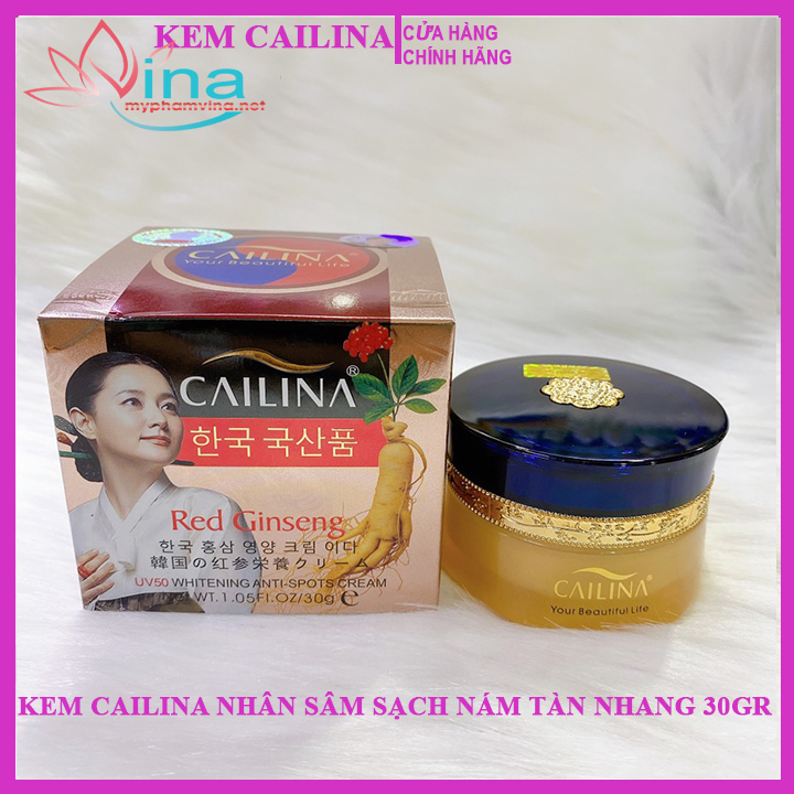 Kem Cailina nhân sâm cao cấp 30gr