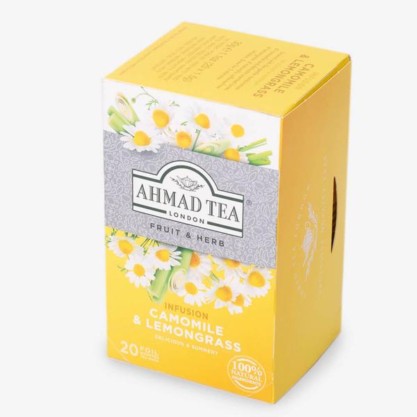 TRÀ AHMAD ANH QUỐC - CÚC- Camomile & Lemongrass - Giúp bạn giải độc