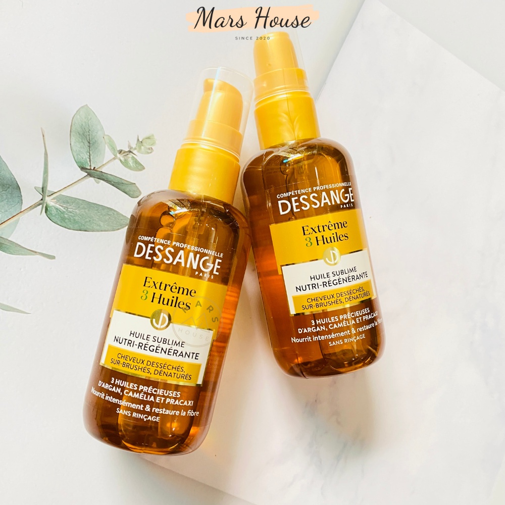 Dầu Dưỡng Tóc Dessange Extreme 3 Huiles 100ml