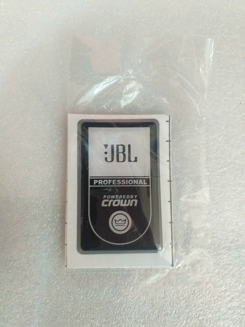 Tem dán thùng loa JBL Crown, giá 2 tem