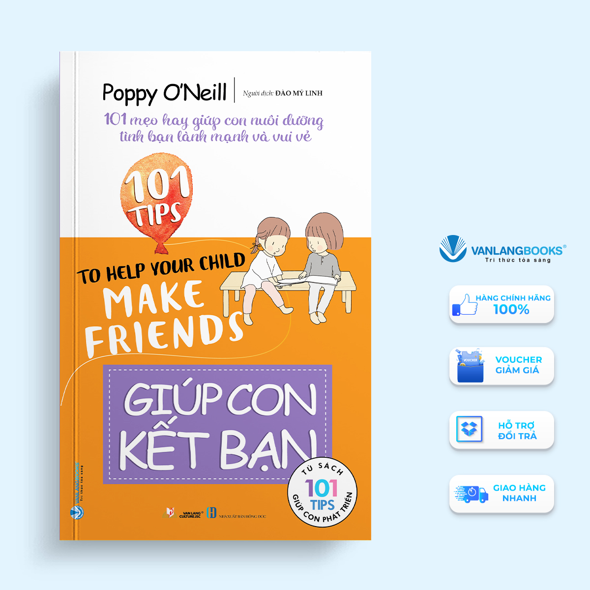 Sách - Giúp Con Kết Bạn - Vanlangbooks