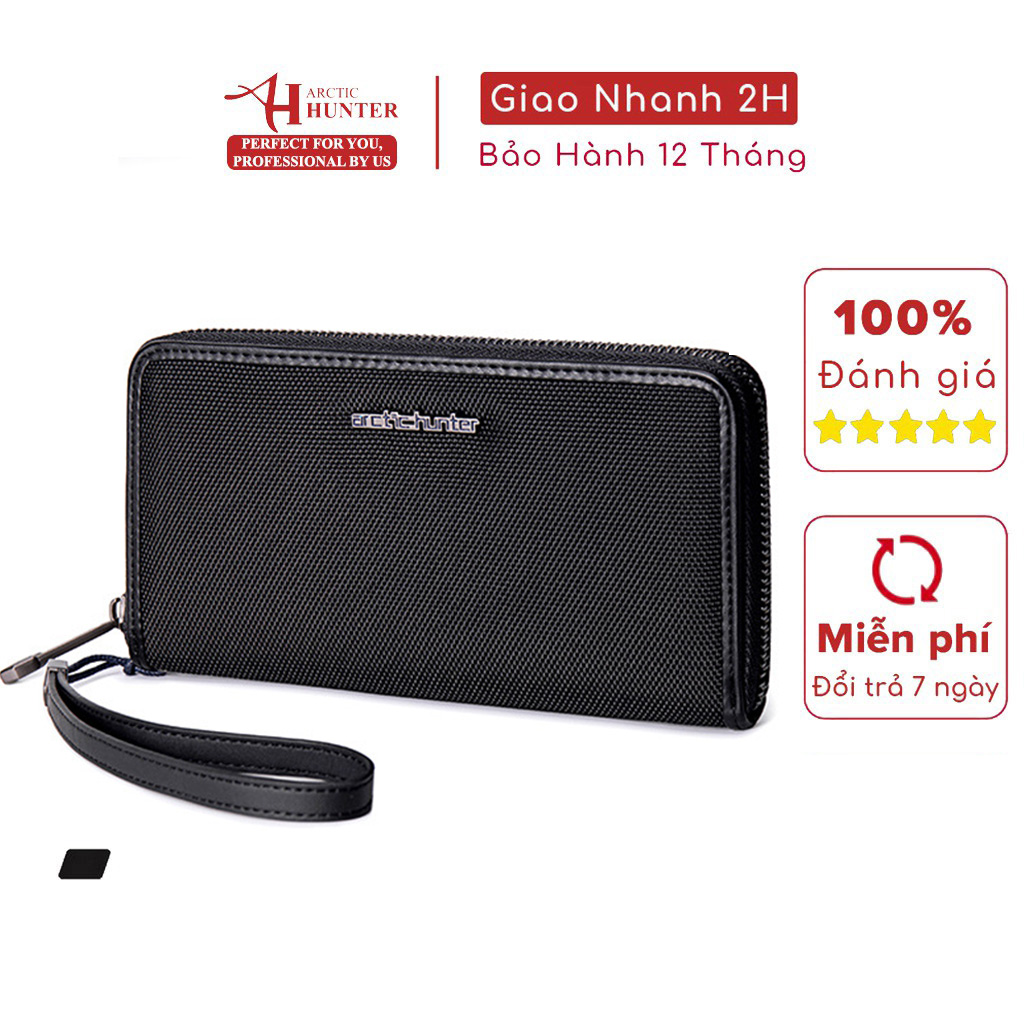 Ví nam cầm tay Arctic Hunter Q00011 dáng dài