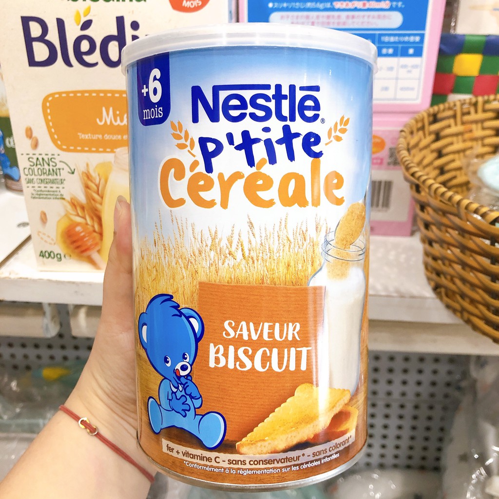 [Date mới] Bột lắc sữa Nestle Pháp cho bé 400gr