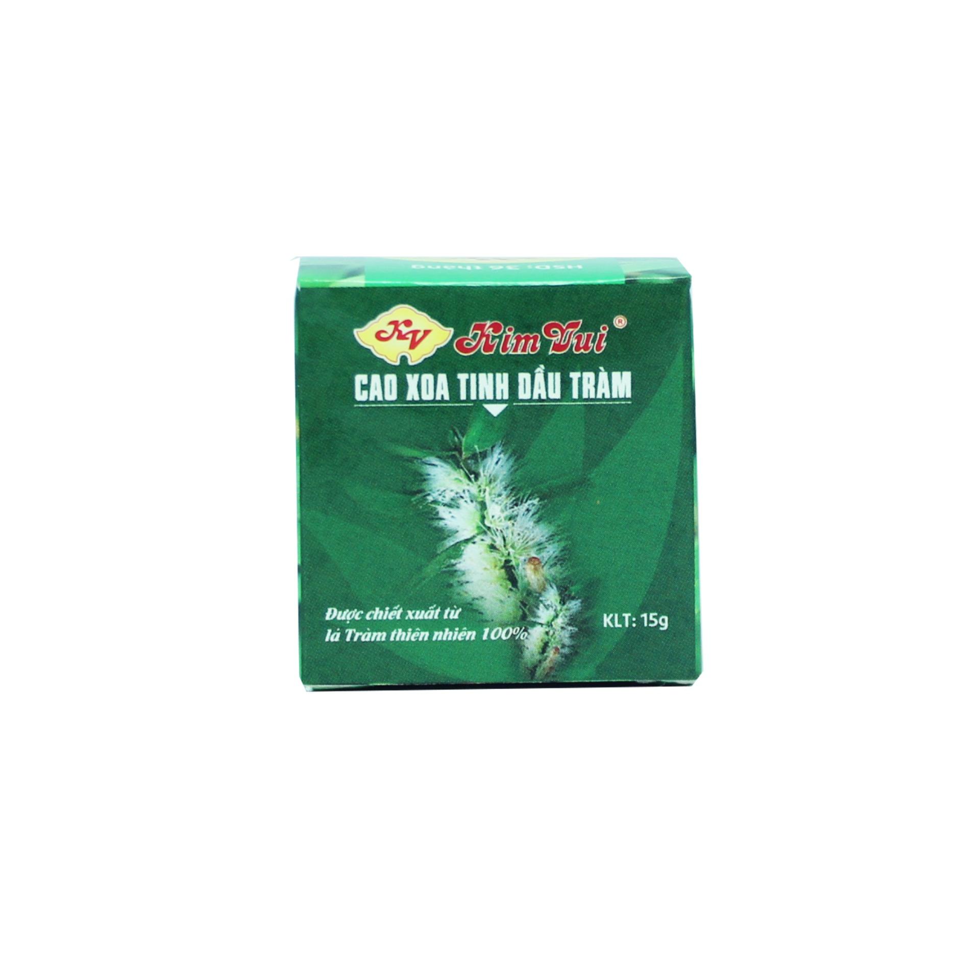 Cao Xoa Tinh Dầu Tràm Huế Kim Vui (Vàng Nhạt)