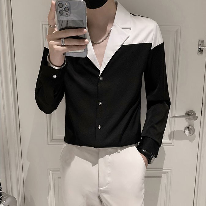 Áo sơ mi, sơ mi nam hàn quốc mã H50