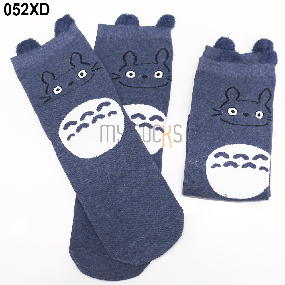 Vớ nữ cotton hình tororo cao cổ