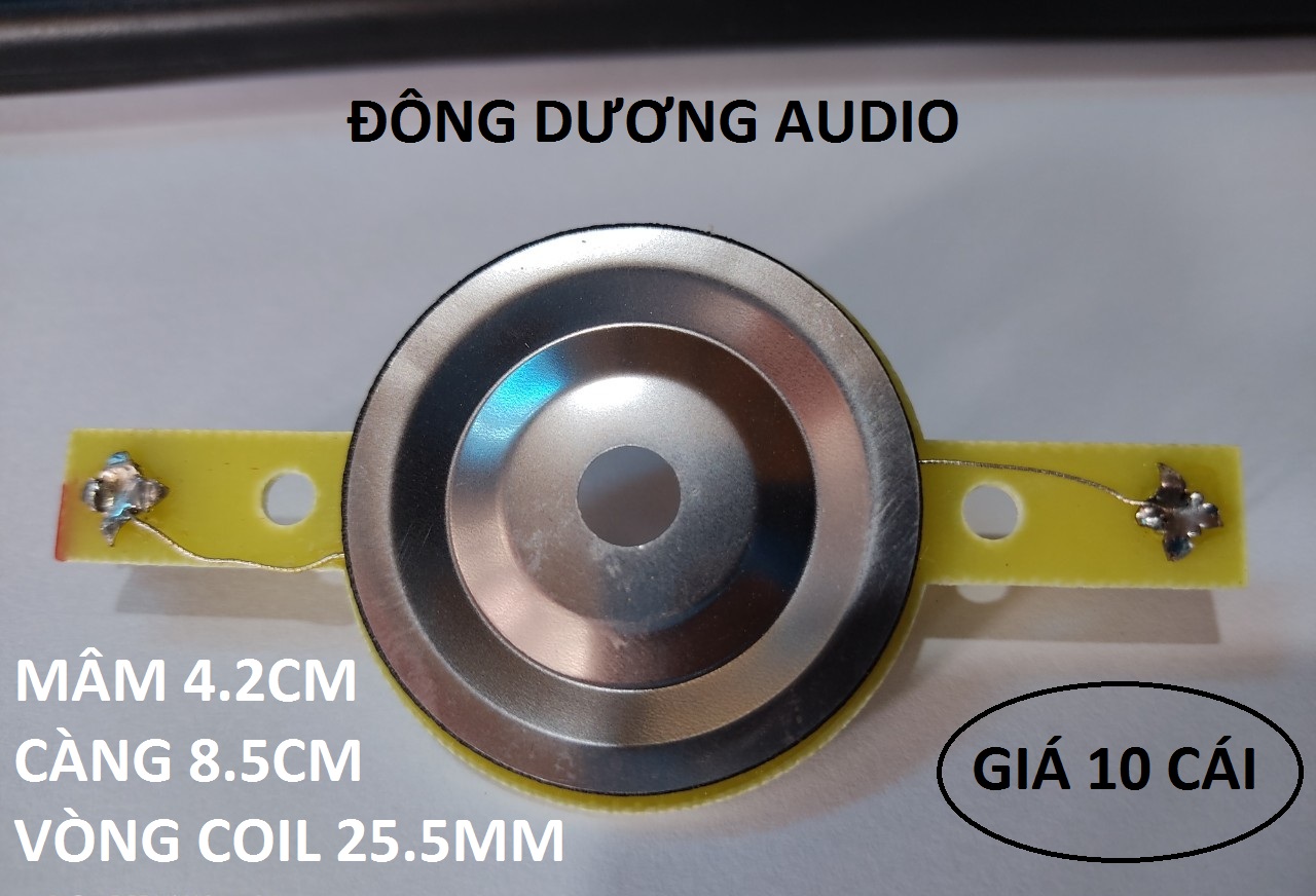 Combo 10 cái côn tép 25.5mm loại thủng màng - coil loa treble