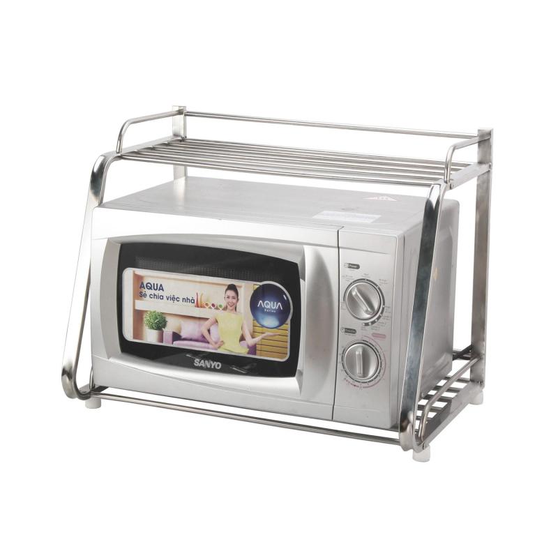 Kệ lò vi sóng inox chữ D cao cấp Vinasu