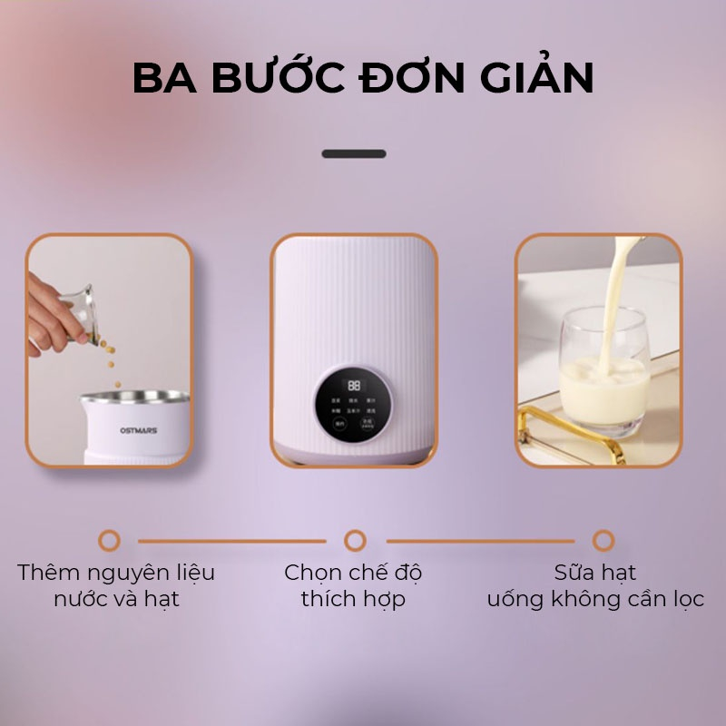 Máy làm sữa hạt đa năng ostmars