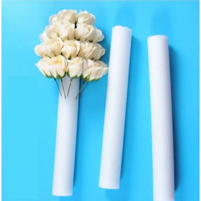 Giảm giá sỉ cây xốp cắm hoa dk 4cm, 5cm , dài 1 mét