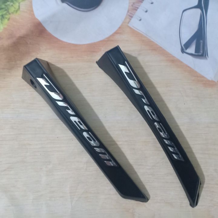 Nẹp bình xăng , nẹp sườn xe kèm tem của xe honda-dream