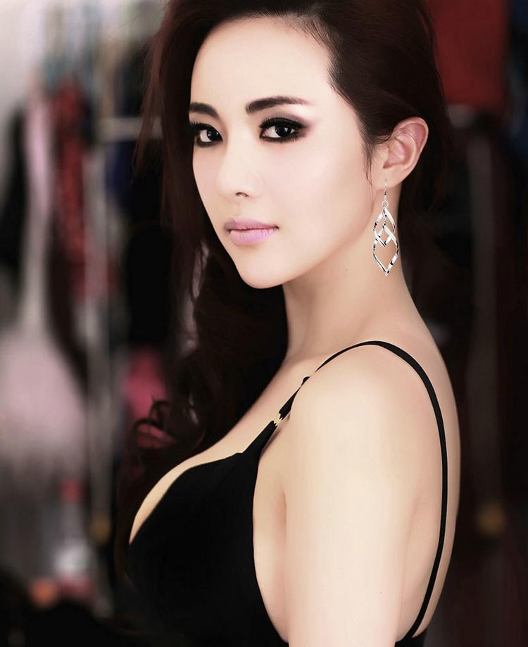 Bông Tai 2 Chiếc Lá Lồng Đèn   Tòn Ten Phong Cách Hàn BT2LEAFTONTEN