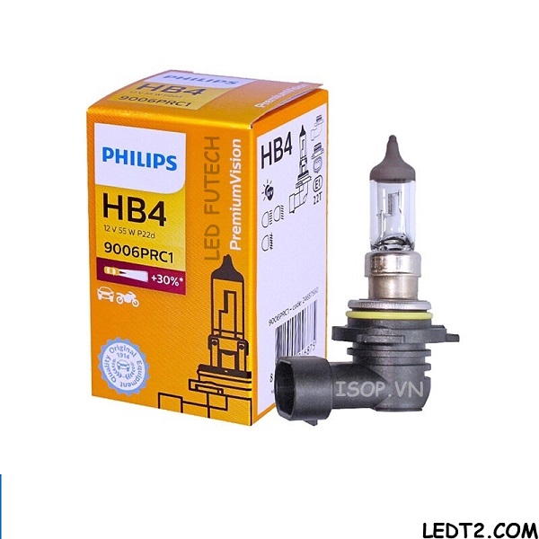 [LEDT2 ISOP] Đèn Halogen Philips Tiêu Chuẩn - Số lượng: 1 cái
