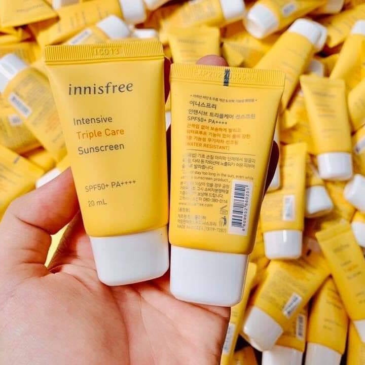 [HCM]Kem Chống Nắng Innisfree Intensive Triple shield Sunscreen SPF50+ Pa++++