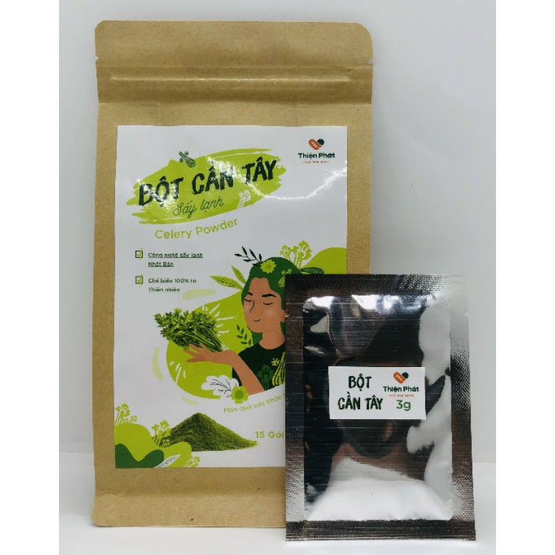 100g Bột Cần Tây Xấy Lạnh Organic
