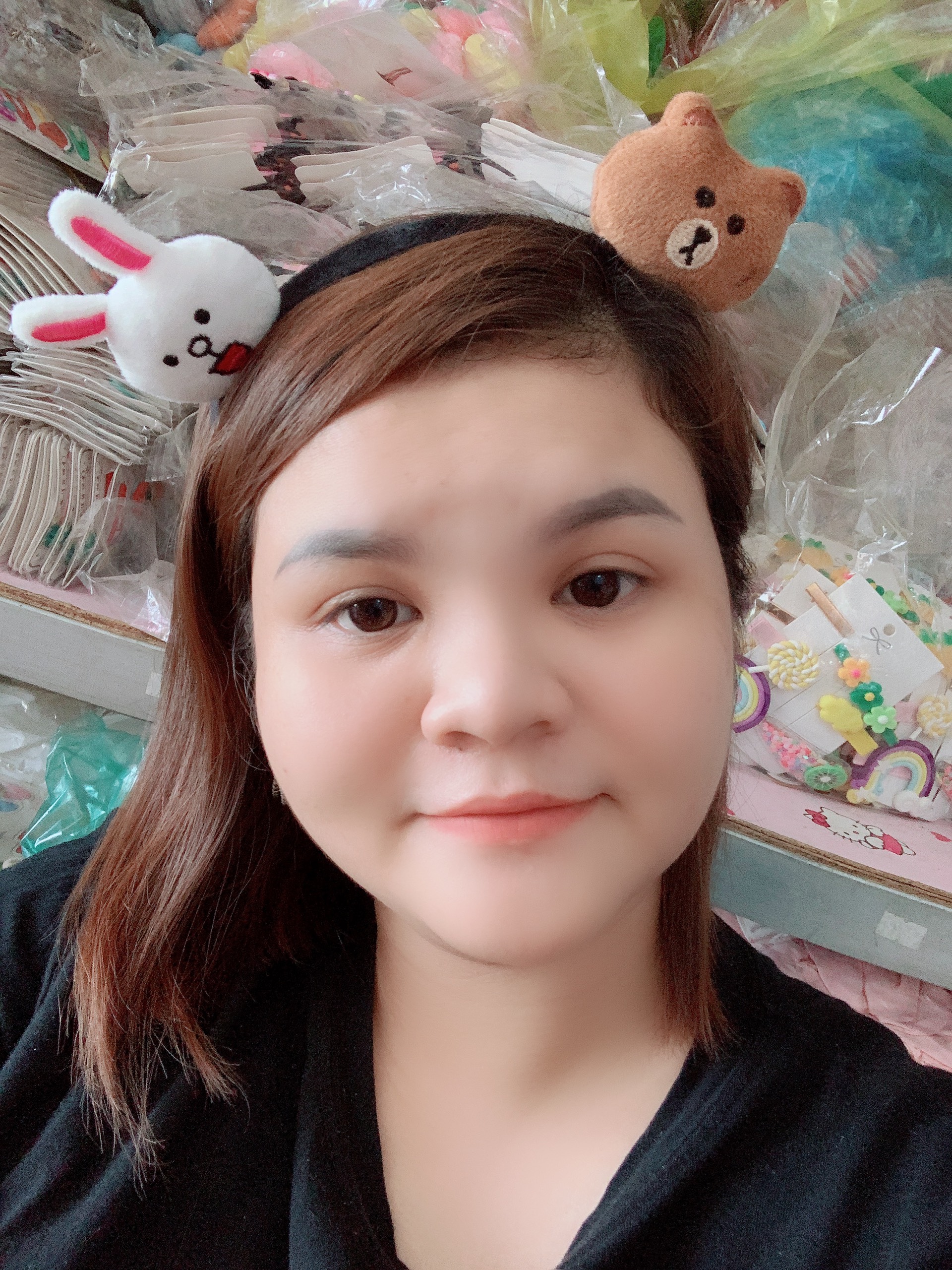 Băng Đô Cài Tóc Gấu Vịt