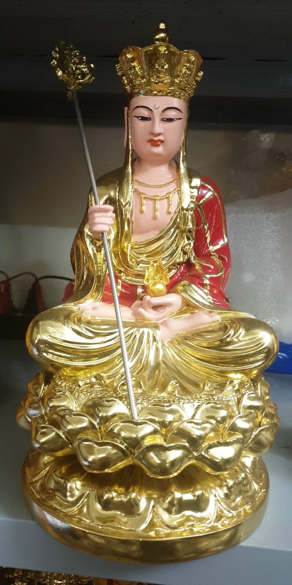 Tượng địa tạng bồ tát cao 40cm