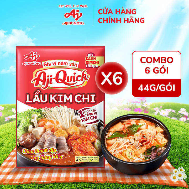 Combo 6 Gói Gia Vị Nêm Sẵn Aji-Quick®&hellip;