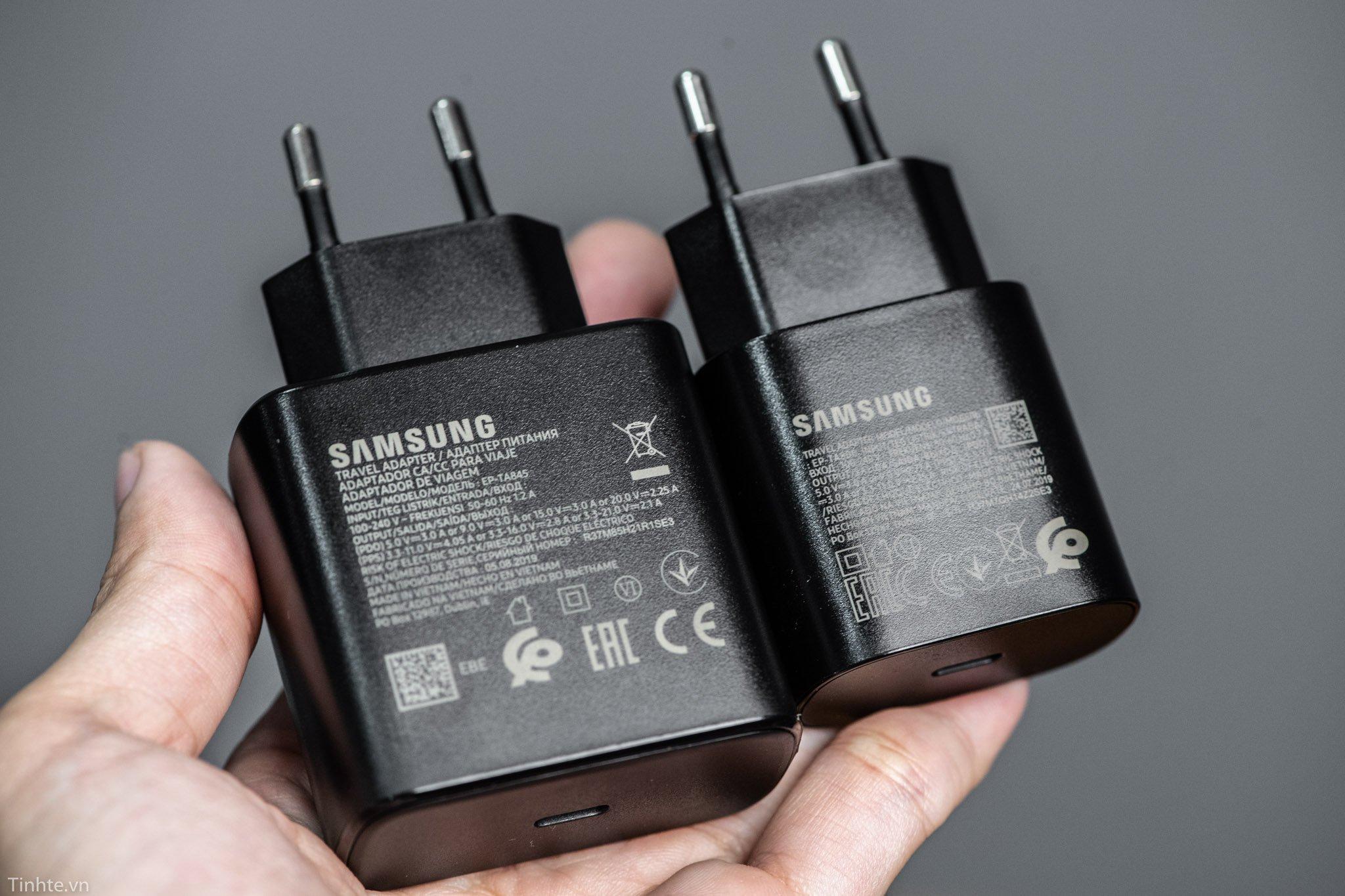 Sạc siêu nhanh 45W Super Fast Charging Samsung Galaxy Note 10 Note 10 Plus