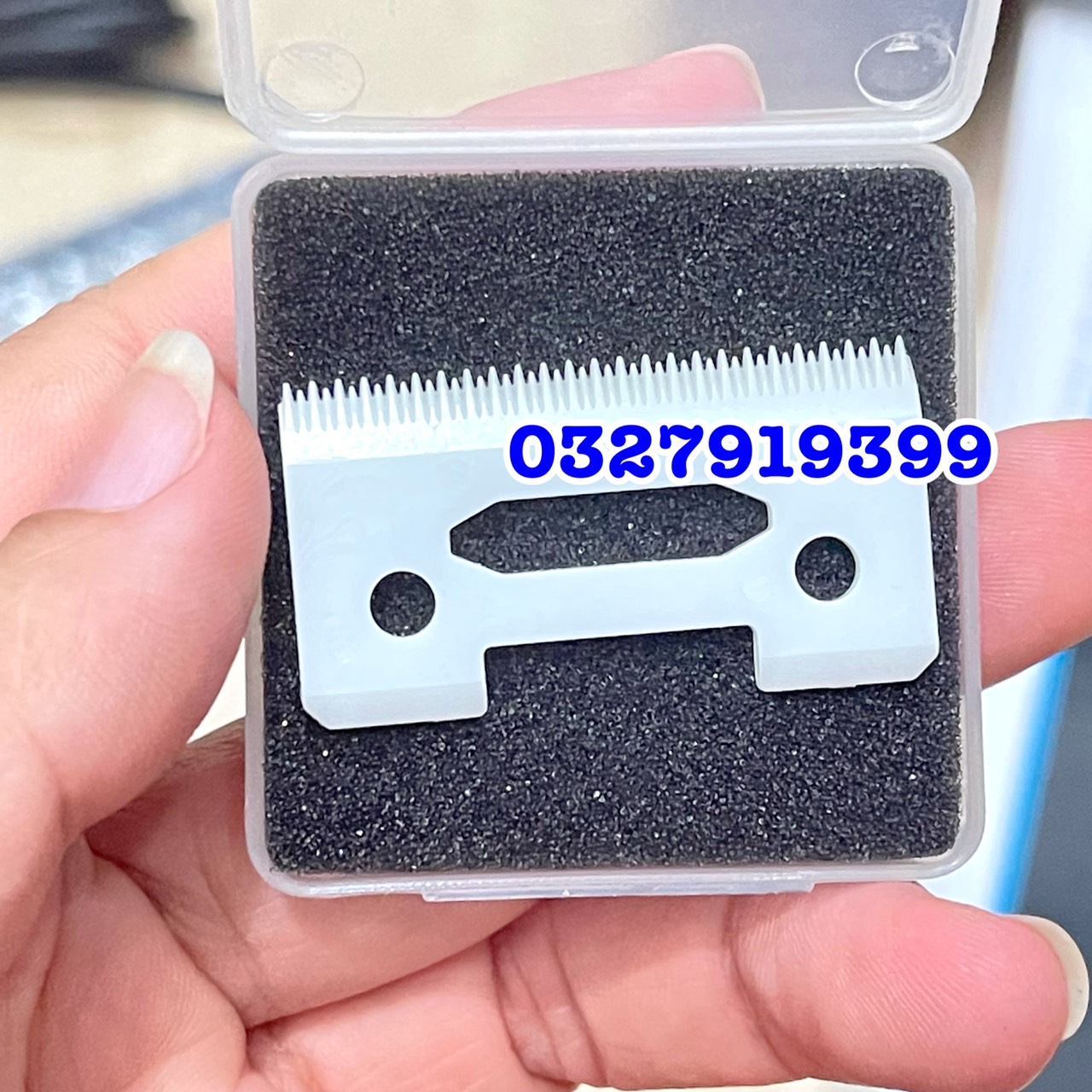 Lưỡi kép sứ tông đơ sắc bén