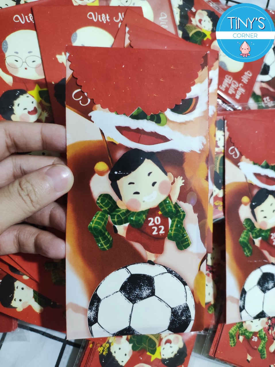 Set 10 bao lì xì Việt Nam chiến thắng
