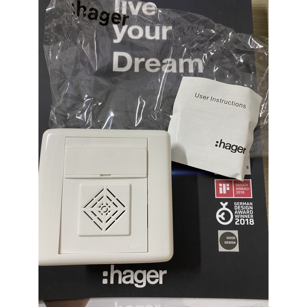 Chuông cửa Hager XD9001