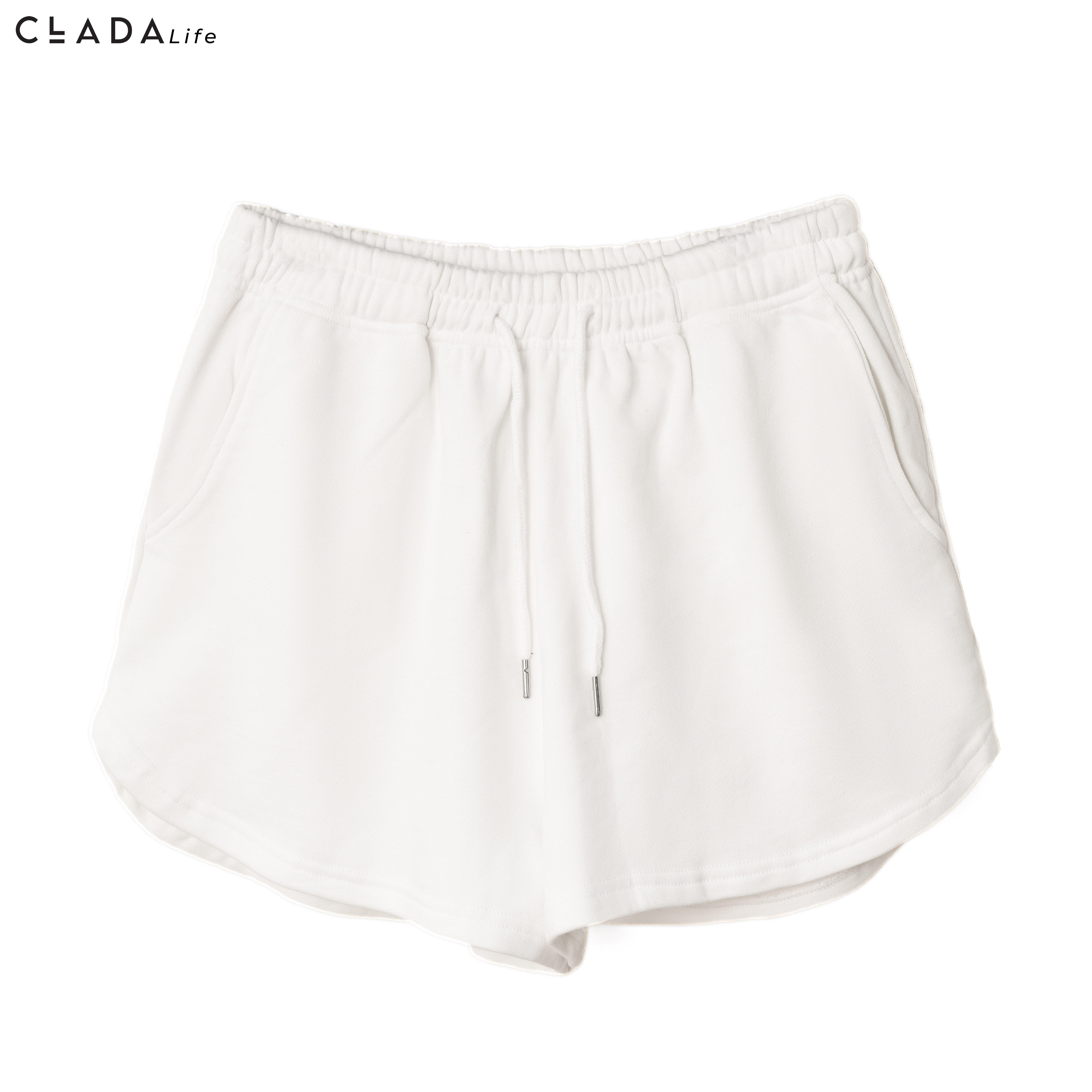 Quần short nữ thương hiệu CLADA - Trắng