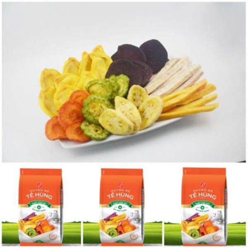 1Kg Hoa Quả Sấy( Trái Cây Sấy) Huynh Đệ Tề Hùng