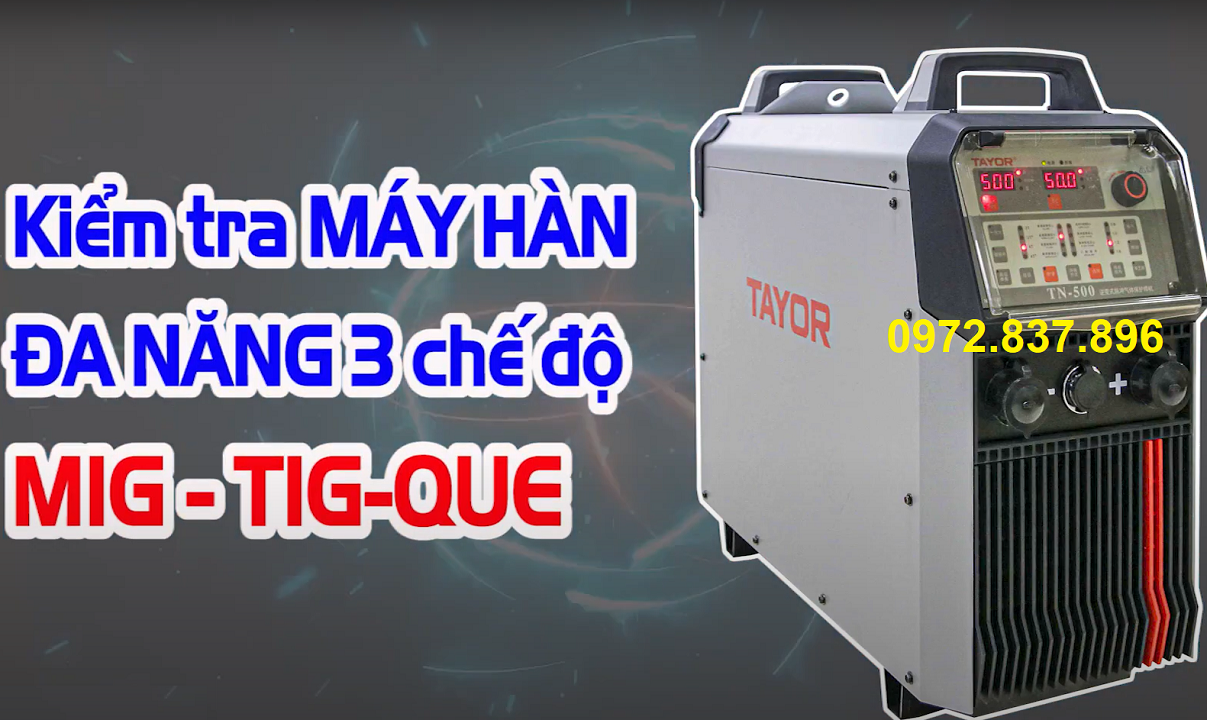 MÁY HÀN MIG/MAG 500A INVERTER 3 Pha TN500