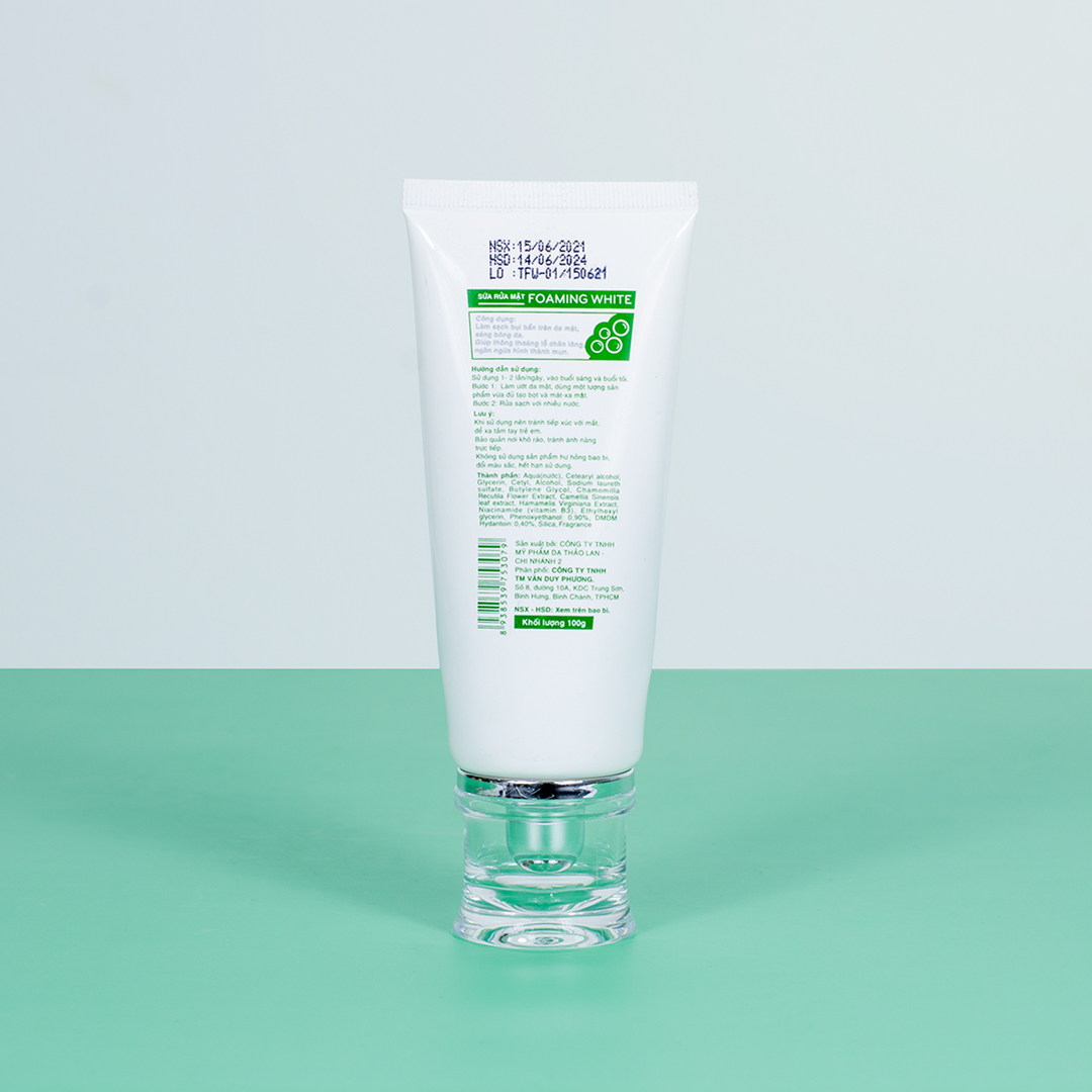 Sữa Rửa Mặt T:COS Foaming White (100g)