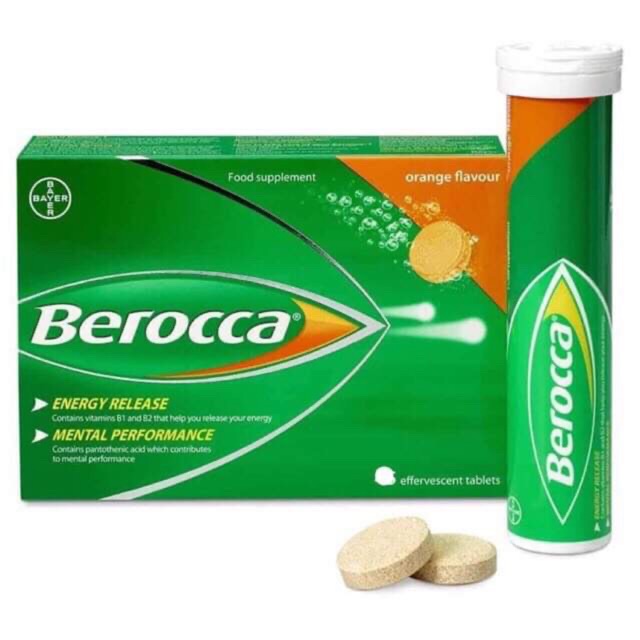 VIÊN SỦI BEROCCA PERFORMANCE (TUÝP 10 VIÊN) beroca