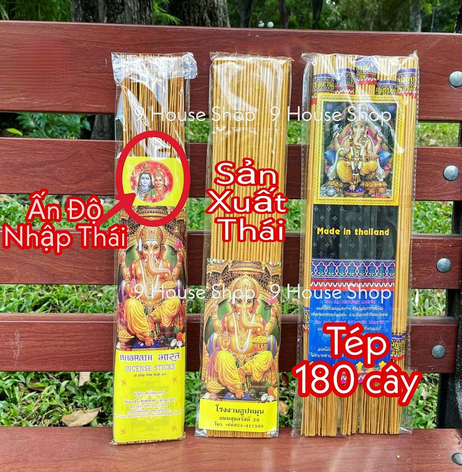 (180 Cây) 01 Tép nhang Thần Tài Thái Lan 40cm