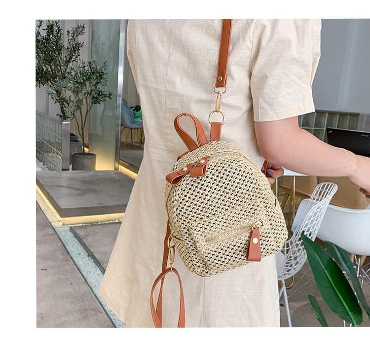 Balo Mini Cói Thời Trang