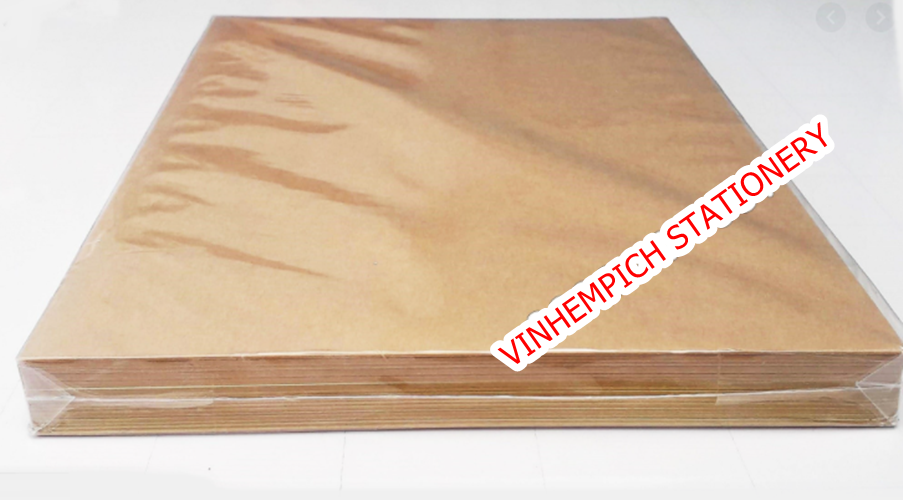 Giấy decal A4 da bò - 100 tờ/xấp